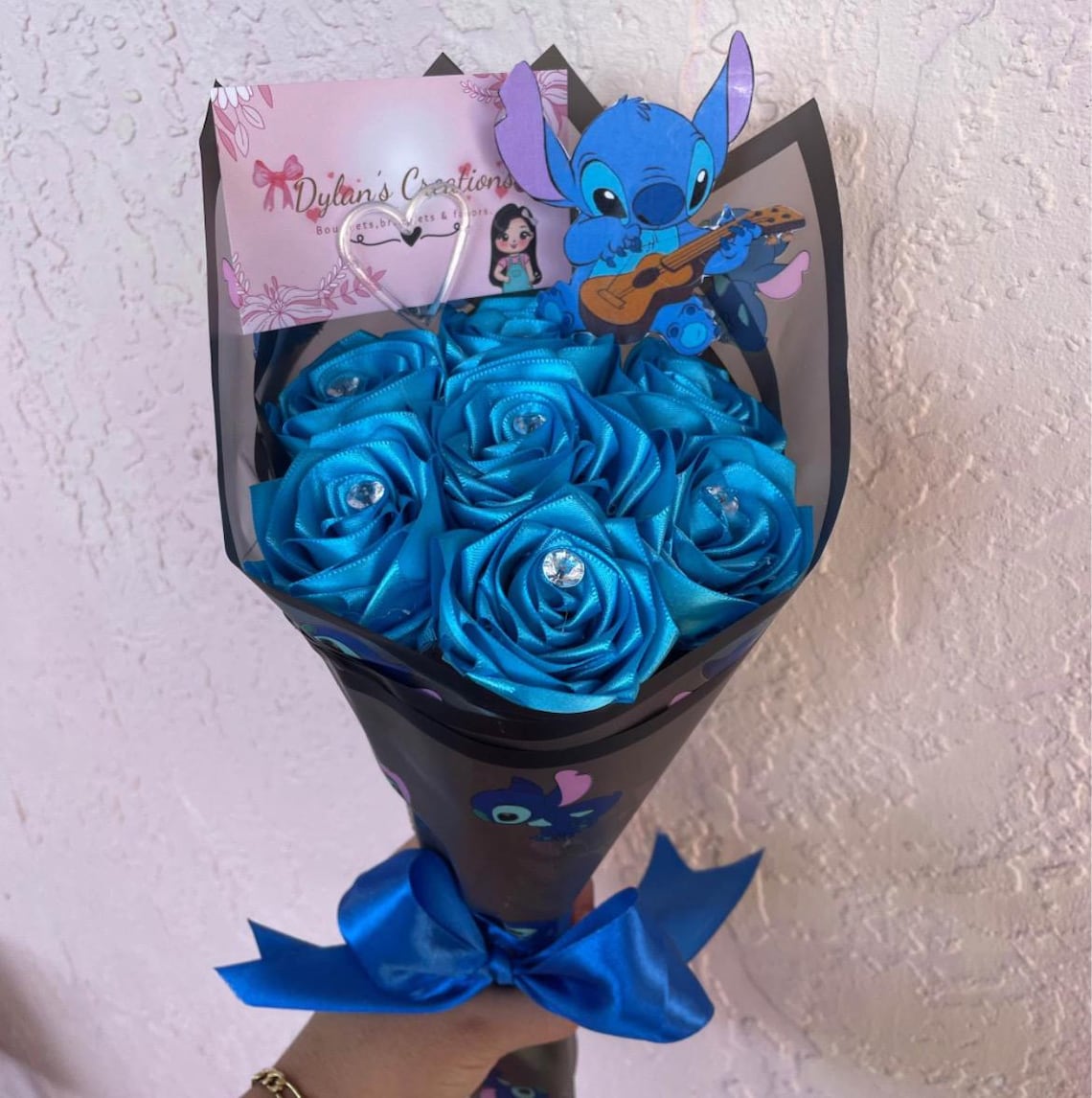 Stitch Eternal Roses Stitch Bouquet, Rosas Eternas, Eternal Roses, Ramo Stitch. - Etsy