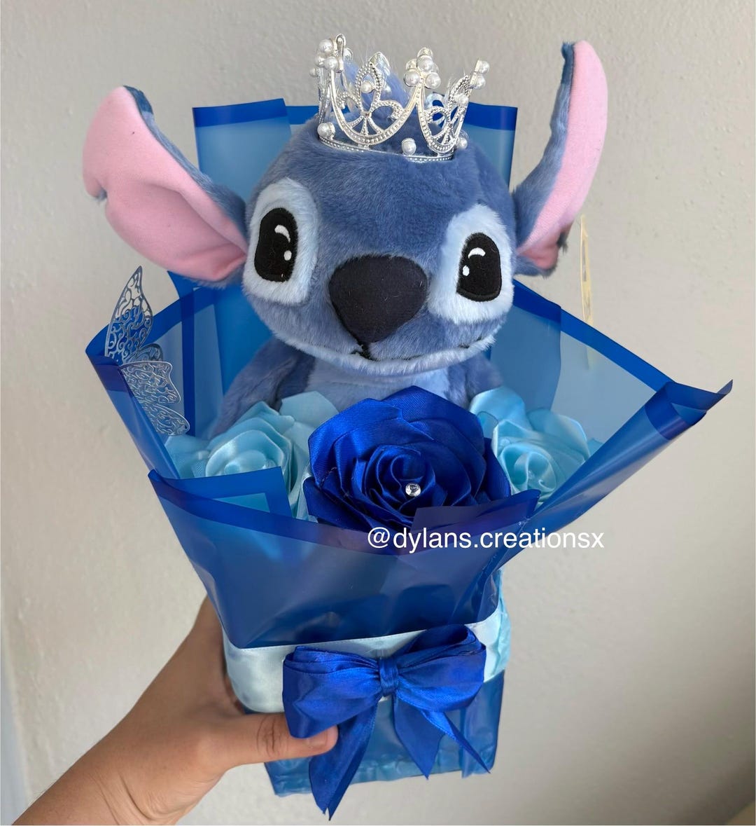 Stitch Eternal Roses Stitch Bouquet, Ramo Rosas Eternas, Eternal Roses, Ribbon Flowers - Etsy