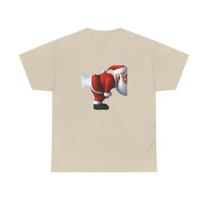 Farty Claus Christmas Tee, Funny Santa Graphic T-Shirt