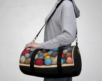TSmartArt. Yarn it! Duffel Bags + Complimentary Zippered Pouch