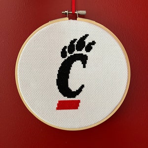Cincinnati PDF Cross Stitch Pattern