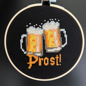 Prost Oktoberfest PDF Cross Stitch Pattern