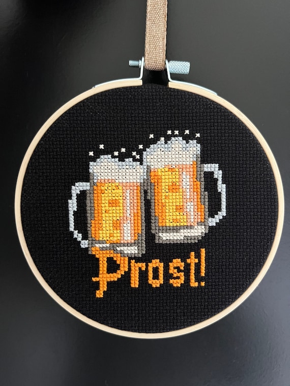 Prost Oktoberfest PDF Cross Stitch Pattern