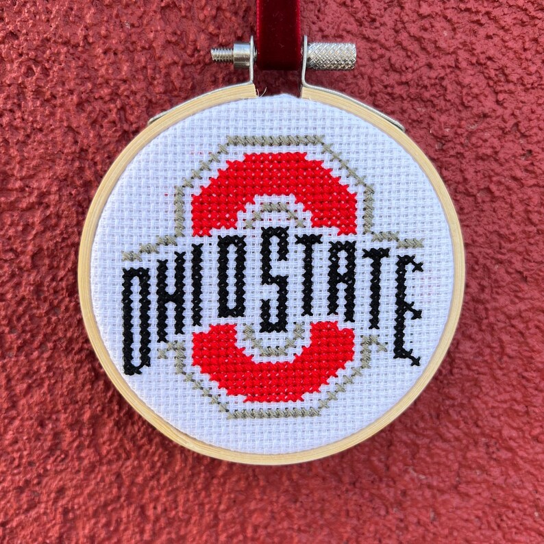 Ohio State PDF Cross Stitch Pattern Etsy