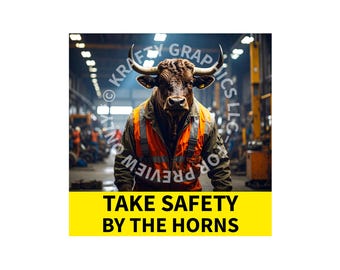 Workplace Safety Poster: PPE Motivation Print (Digital Download)