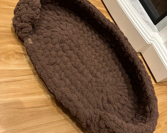 Chunky Knit Pet Beds | Cozy Pet Beds | Croceht Pet Bed | Custom Order