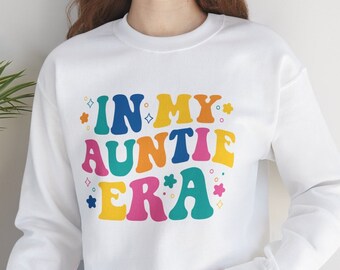 Moletom "In My Auntie Era" || Orgulho da Tia em Tons de Joia