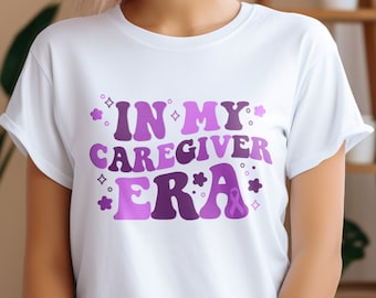 Em minha era do cuidador camiseta || Presente para cuidador || Enfermeira Oncológica