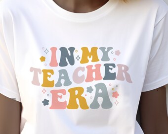 Em minha era do professor camiseta || Ideias de valorização do professor || Sala de aula Boho