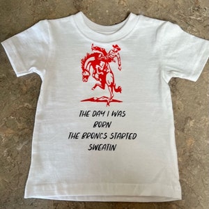 Custom Bronc Rider Toddler Tee