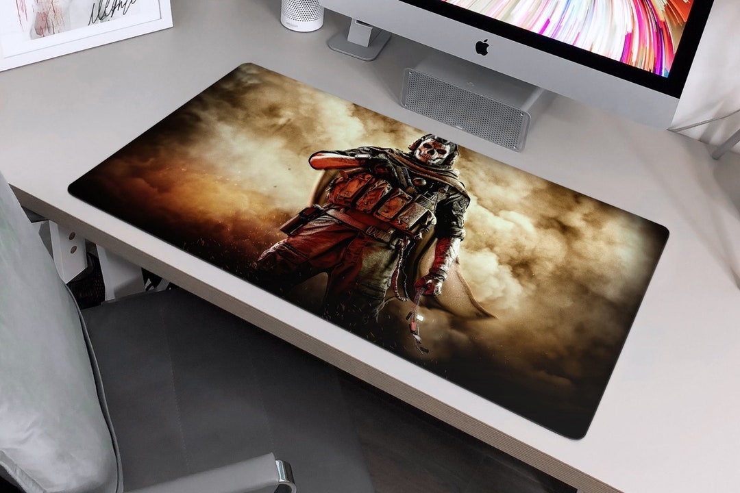 Gamer Desk Mat COD Modern Warfare Gaming Mouse Pad COD Video Etsy
