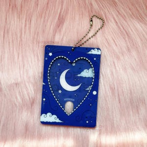 Stargazing Photocard Holder / K-Pop Photocard Holder / Pc Holder / Photocard Keychain / Aesthetic ID Card Holder