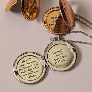 Message Cross Necklace For Her