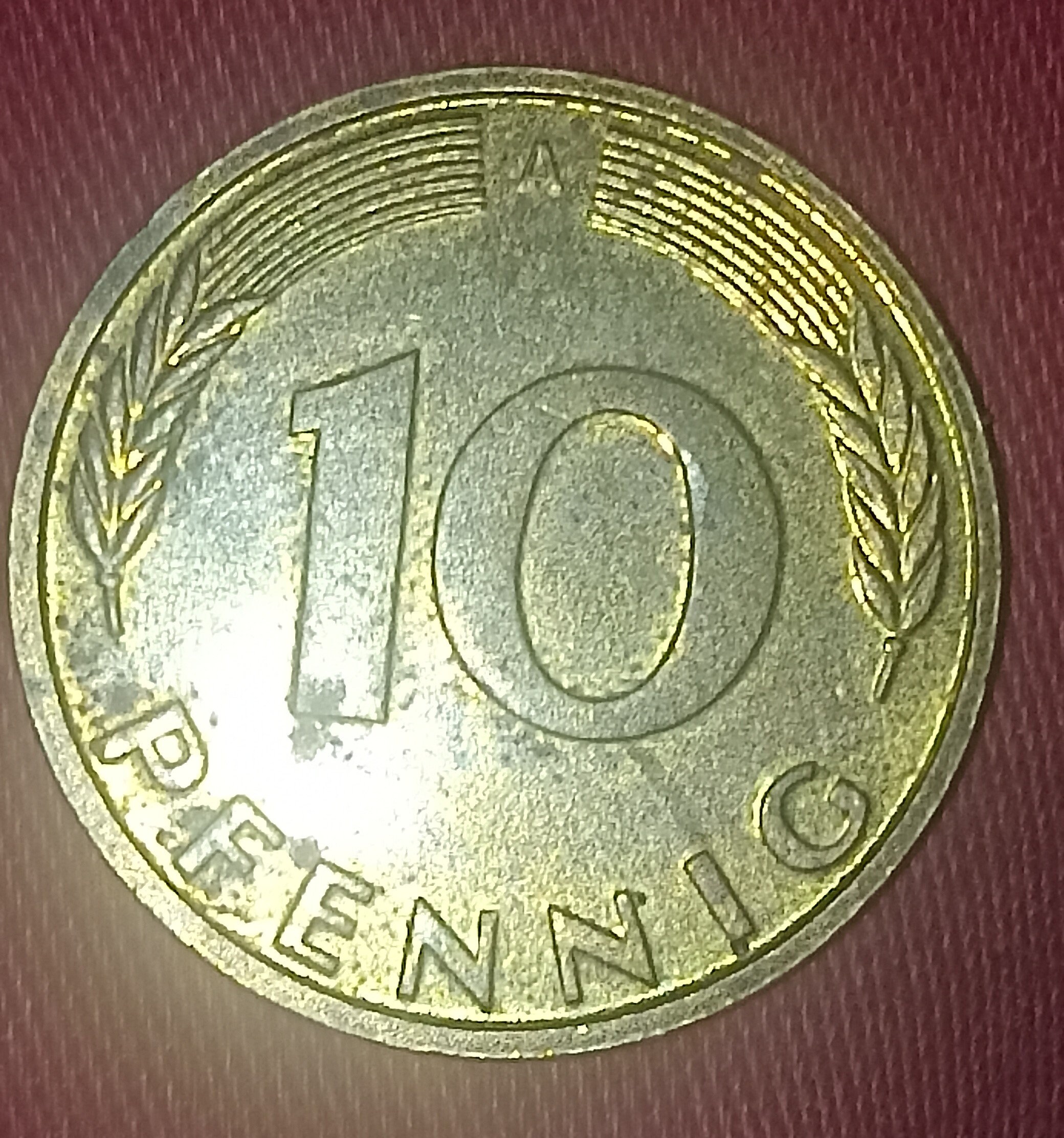 10 pfennig 1990 cena