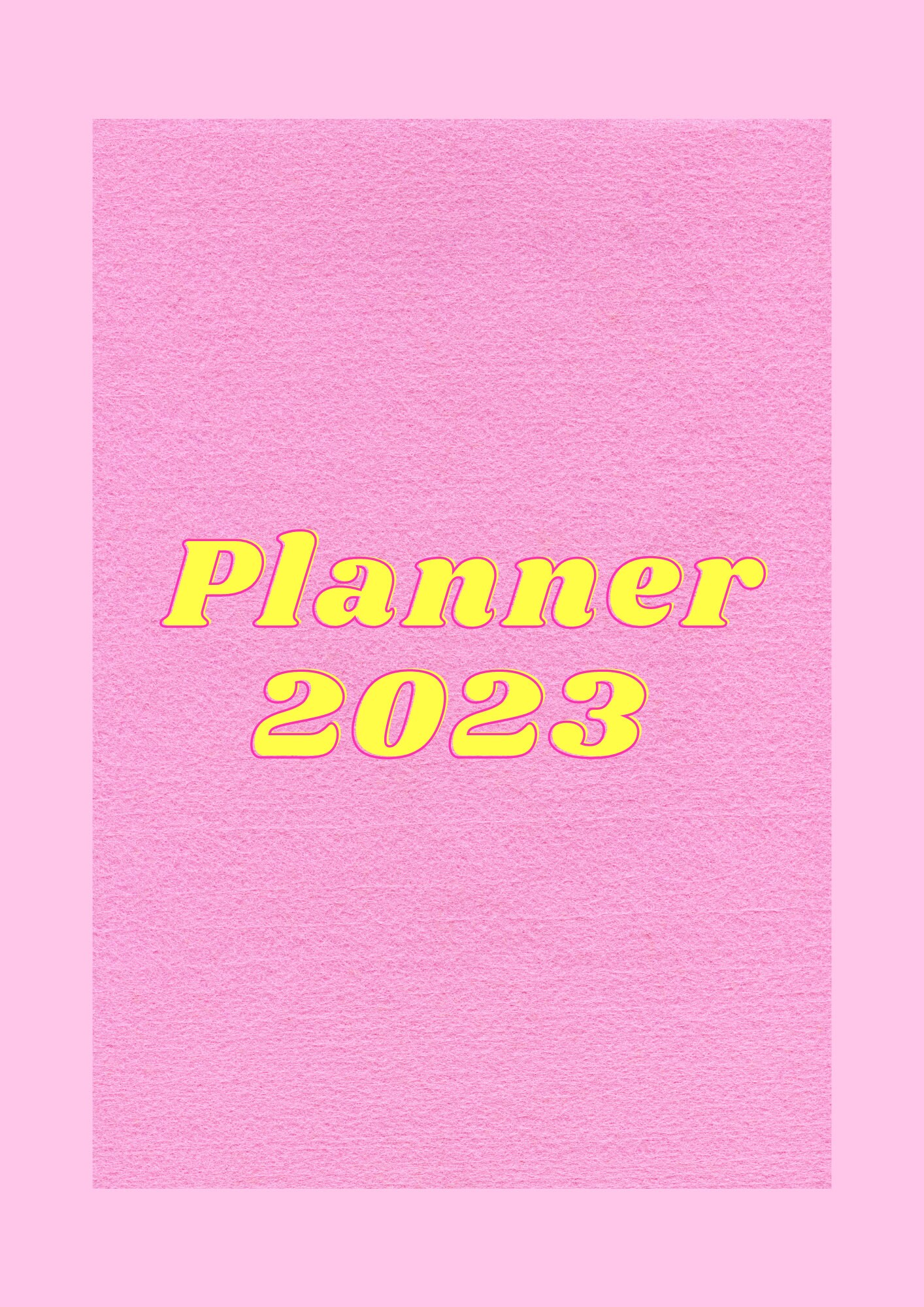 2023 Digital Planner | Lucky Girl 2023 | Daily & Weekly Planner ...