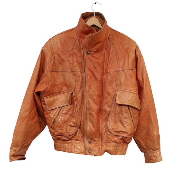 Vintage Veste en cuir Wilsons XL Manteau de voiture Adventure Bound Marron Femme - France
