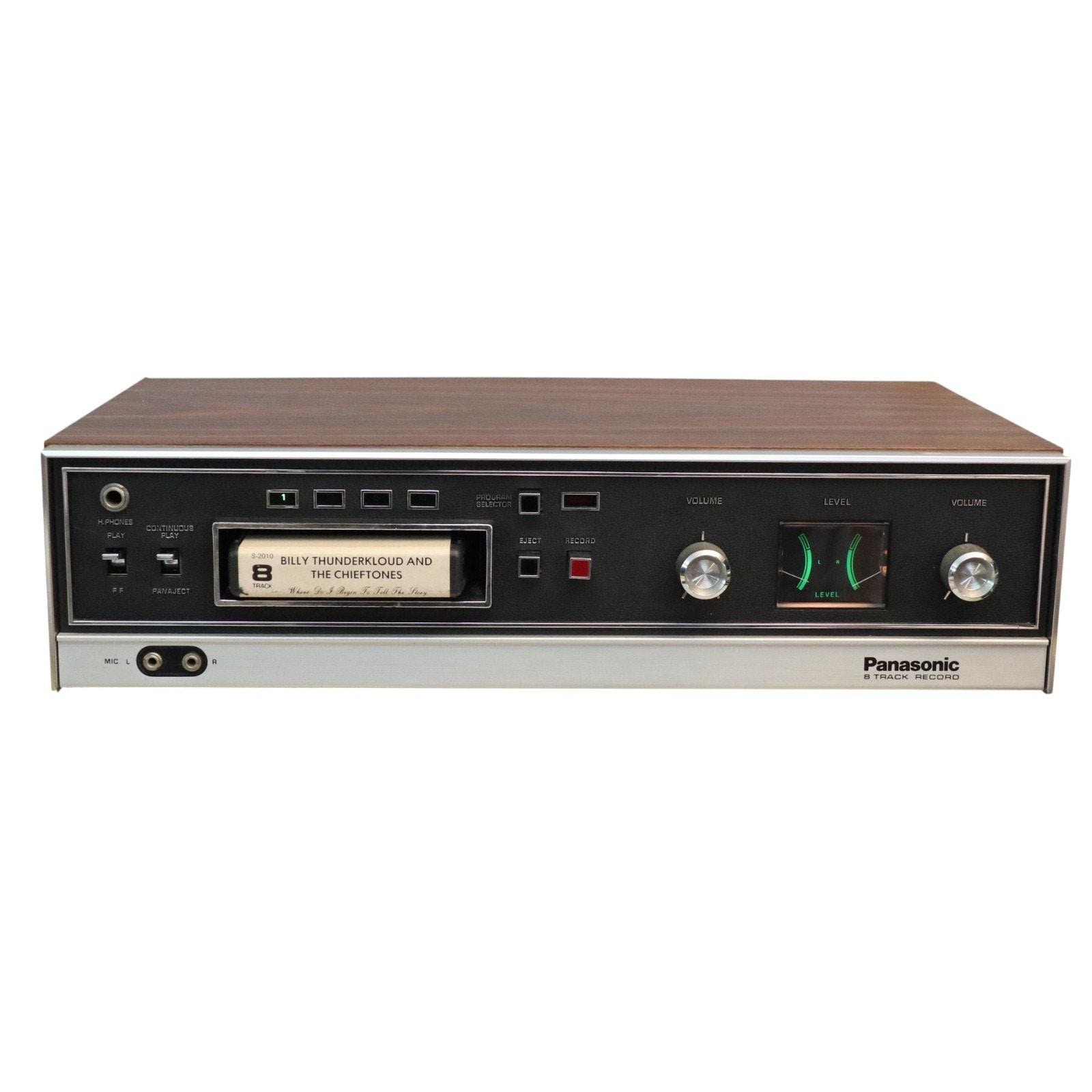National製　8 TRACK TAPE PLAYER RS-824 National RS-824 8-Track Cassette Player Used | eBay