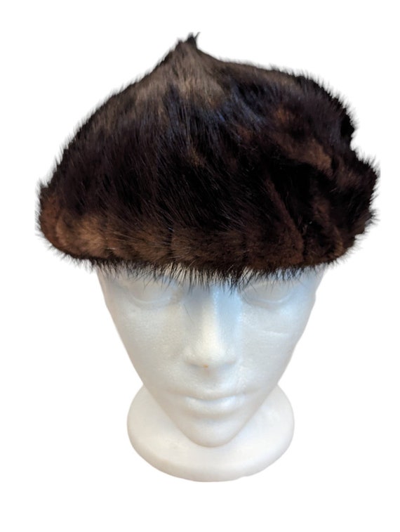 Vintage Betmar New York Women's Brown Fur Hat