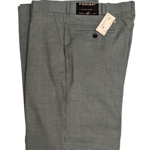 Vintage Farah Pants Mens 34x31 Slacks Disco 1970s NWT