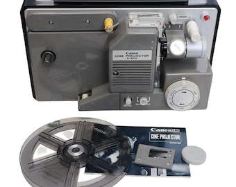 Proiettore cinematografico Canon Cine S-400 per pellicole da 8 mm - cinghie nuove - testato con pellicola