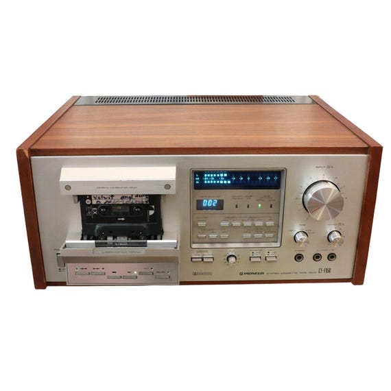 Pioneer CT-F950 Stereo Cassette Tape Deck, 3-head, - Etsy