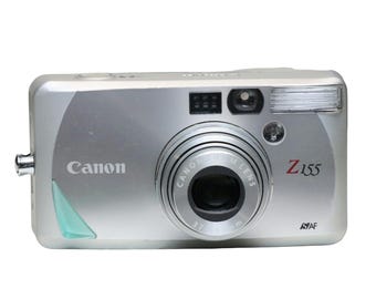 Canon Sure Shot Z155 Caption 35mm Point & Shoot Film Camera - New Battery