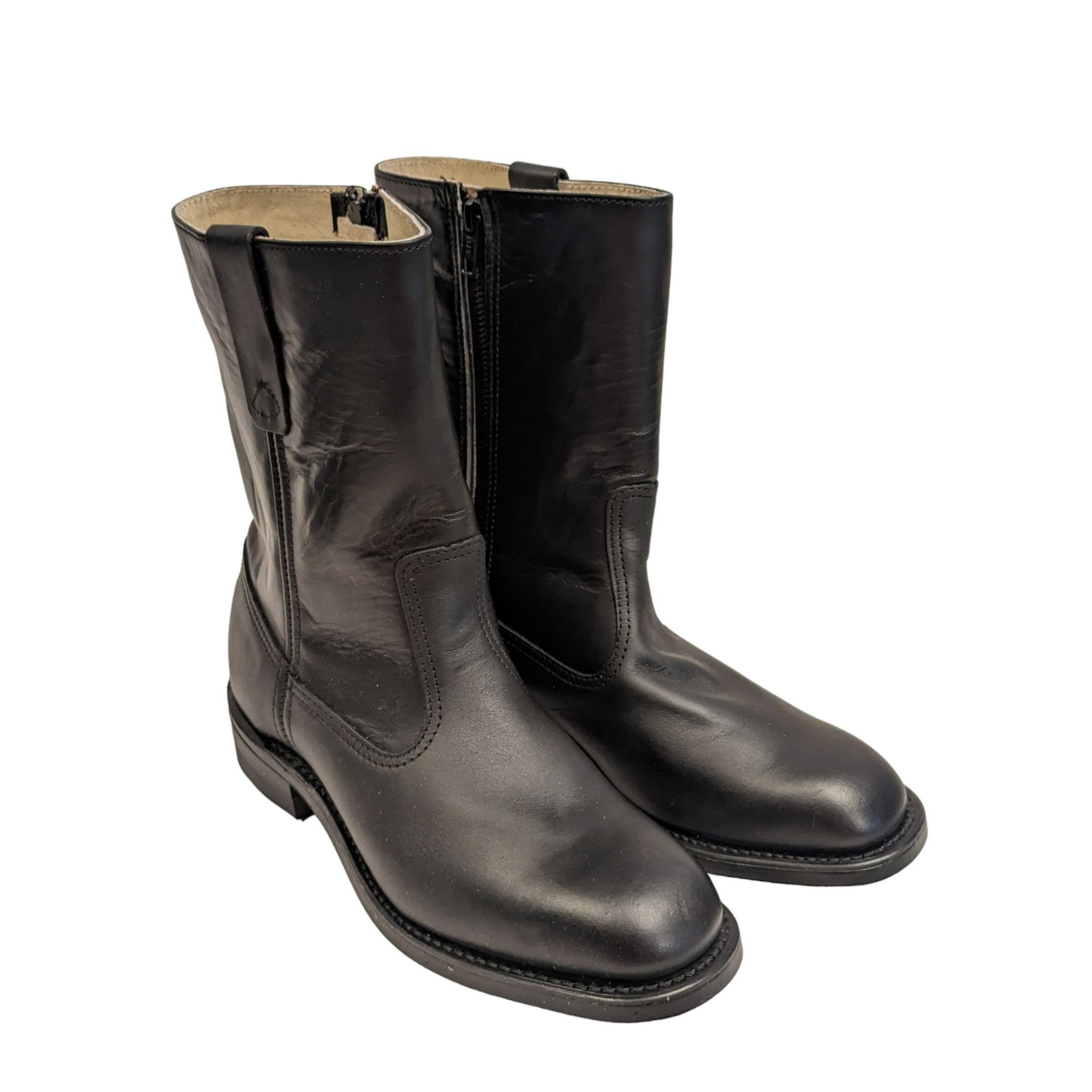 mens black work boots