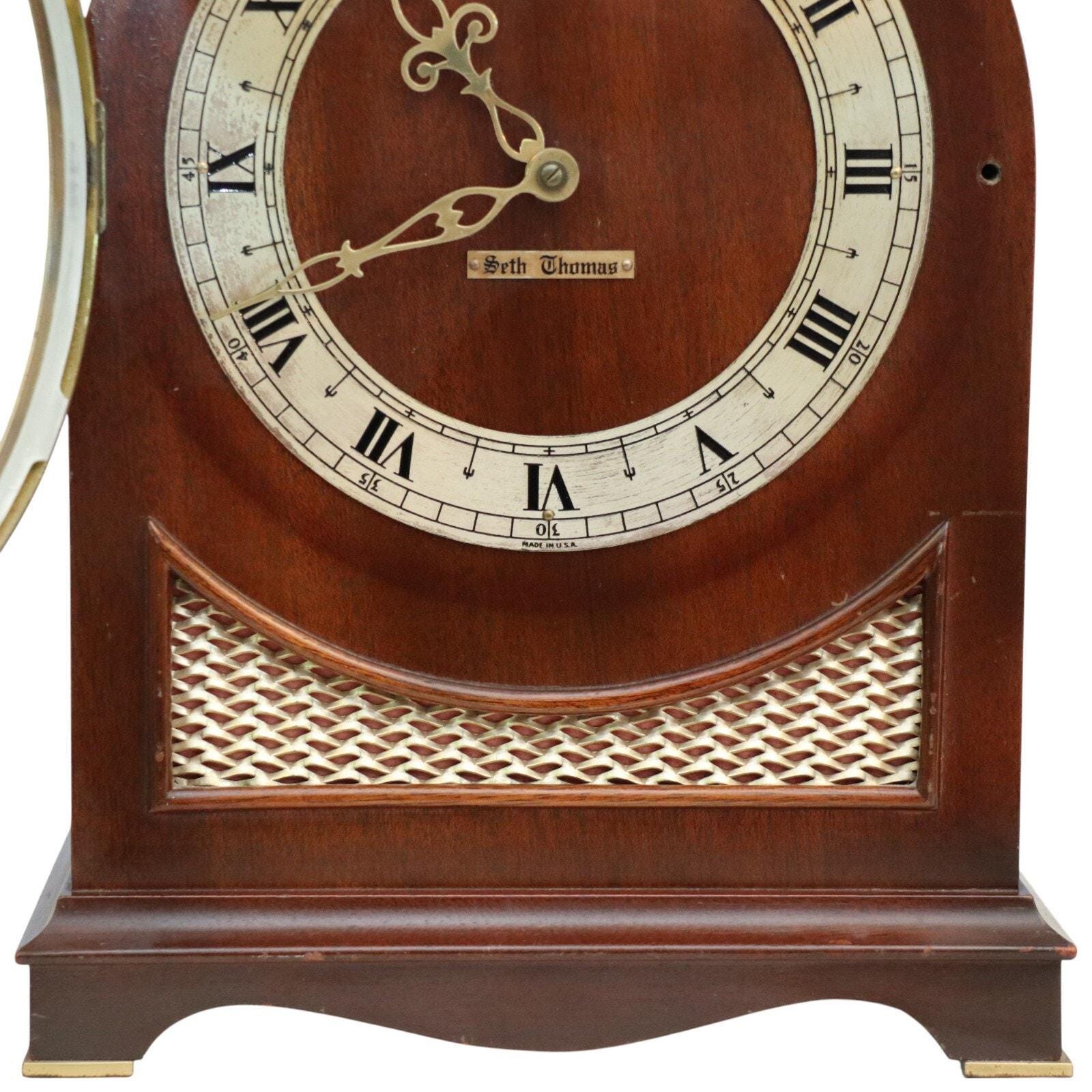 Rare! Vintage Seth Thomas Northbury E704, Chiming Mantel Clock - Etsy