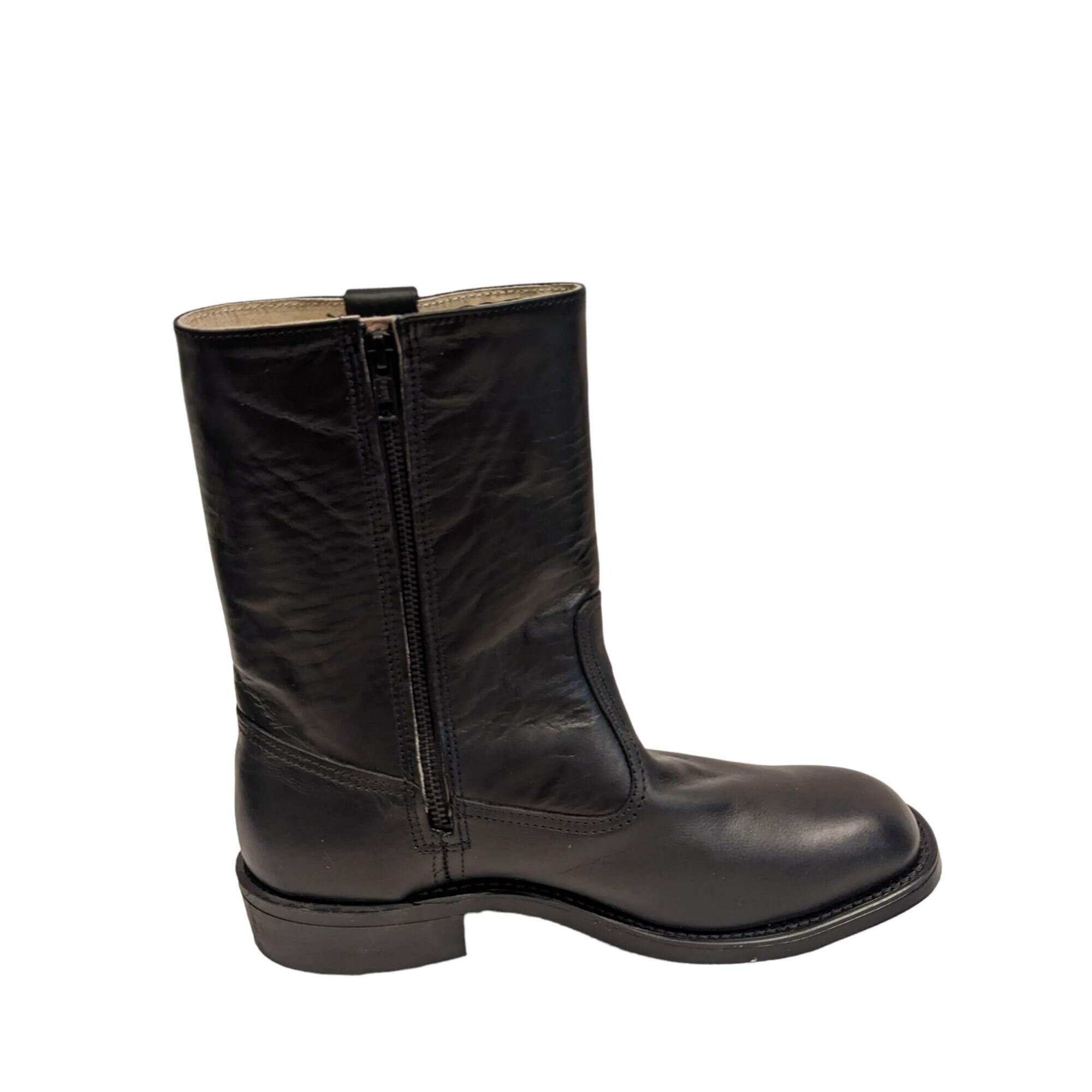 mens black riding boots