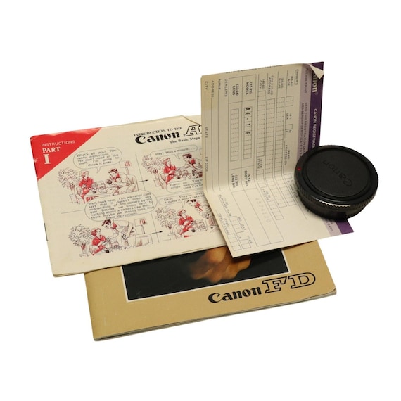 Canon AE-1 Program 35mm Film Camera With Canon 50mm F1.8 FD Lens