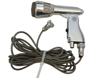 Micrófono de cristal Electro Voice modelo 951 vintage de los años 50 (sin probar)
