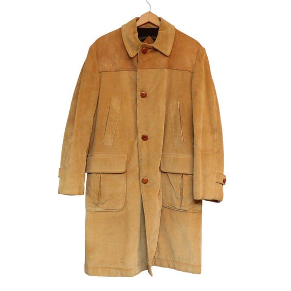 Vintage Mcgregor Corduroy Sherpa Lined Tan Coat Large… - Gem Vintage Mcgregor Corduroy Sherpa Lined Tan Coat Large… - Gem