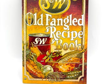 Vintage 70s S&W Old Fangled Recipe Book Homemade Ingredient Contest Recipes / Retro Advertising 100 Meals Brochure Cookbook