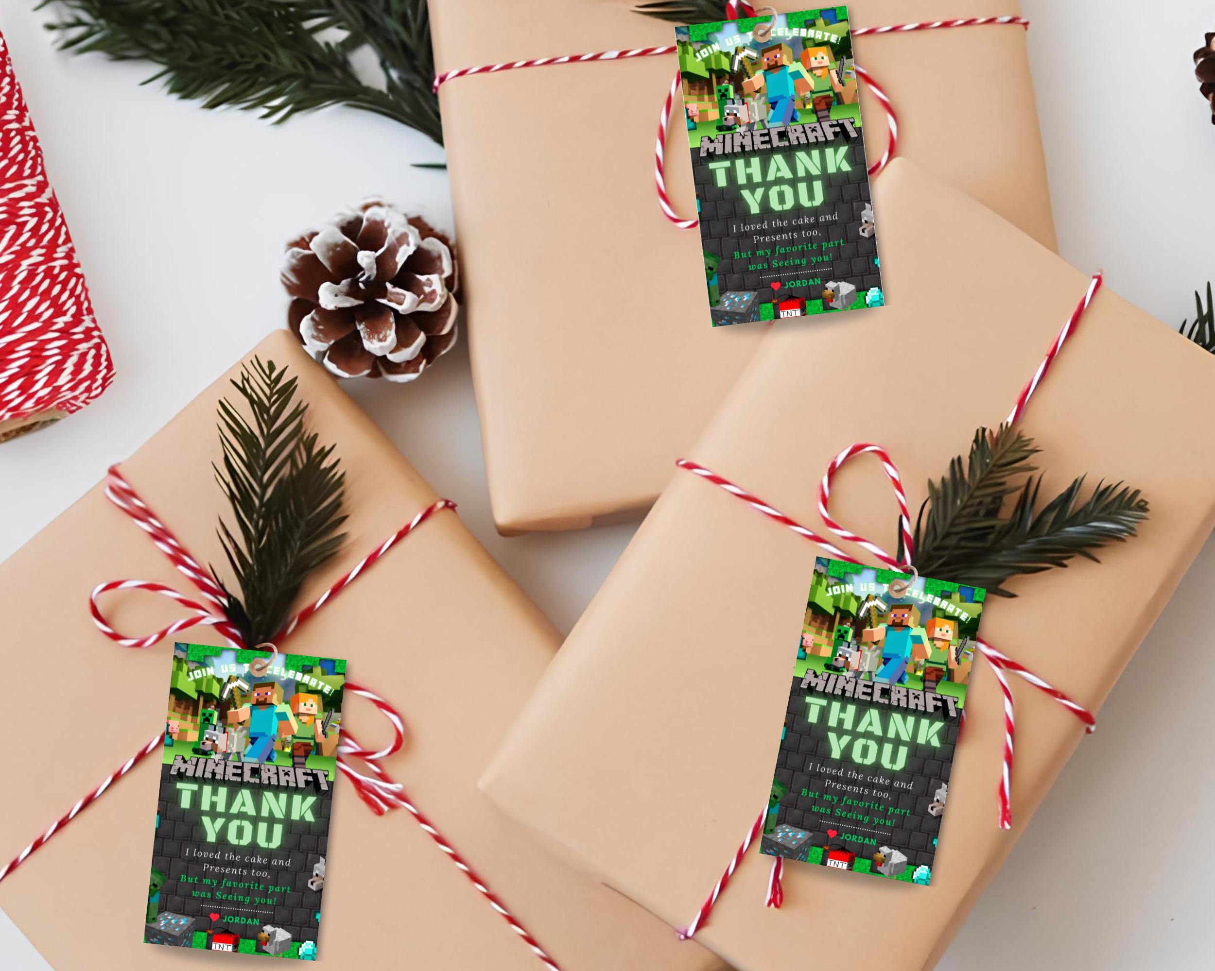 Photo Tag Thank You Template