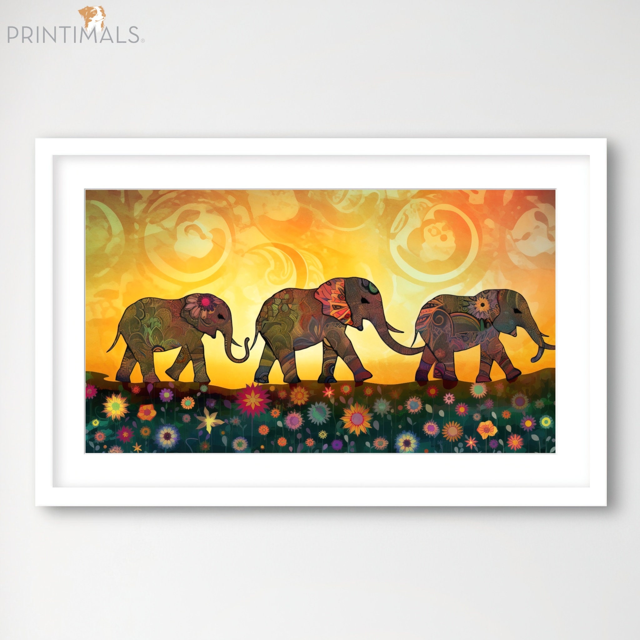 travis scott elephant print