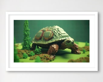 Tortoise Printable, Tortoise Print, Tortoise Poster, Tortoise, Wall Art, Gift, Digital Download, Printimals