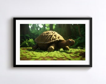 Tortoise Printable, Tortoise Print, Tortoise Poster, Tortoise, Wall Art, Gift, Digital Download, Printimals