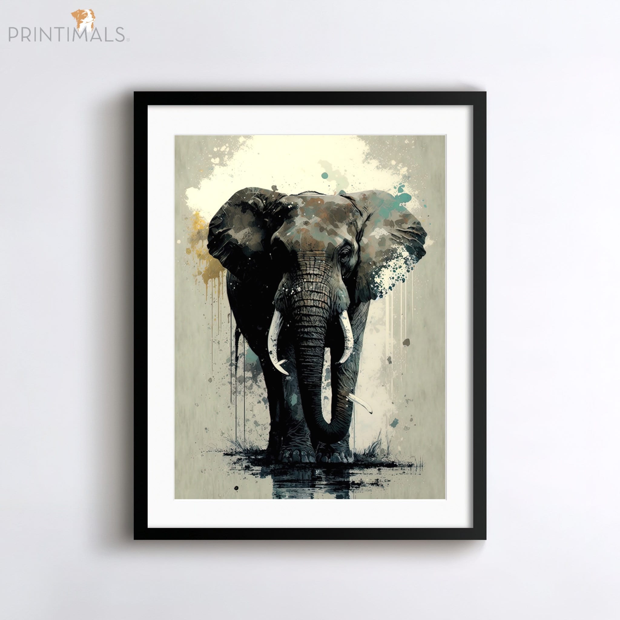 Elephant Printable, Elephant Print, Elephant Poster, Elephant, Wall Art ...