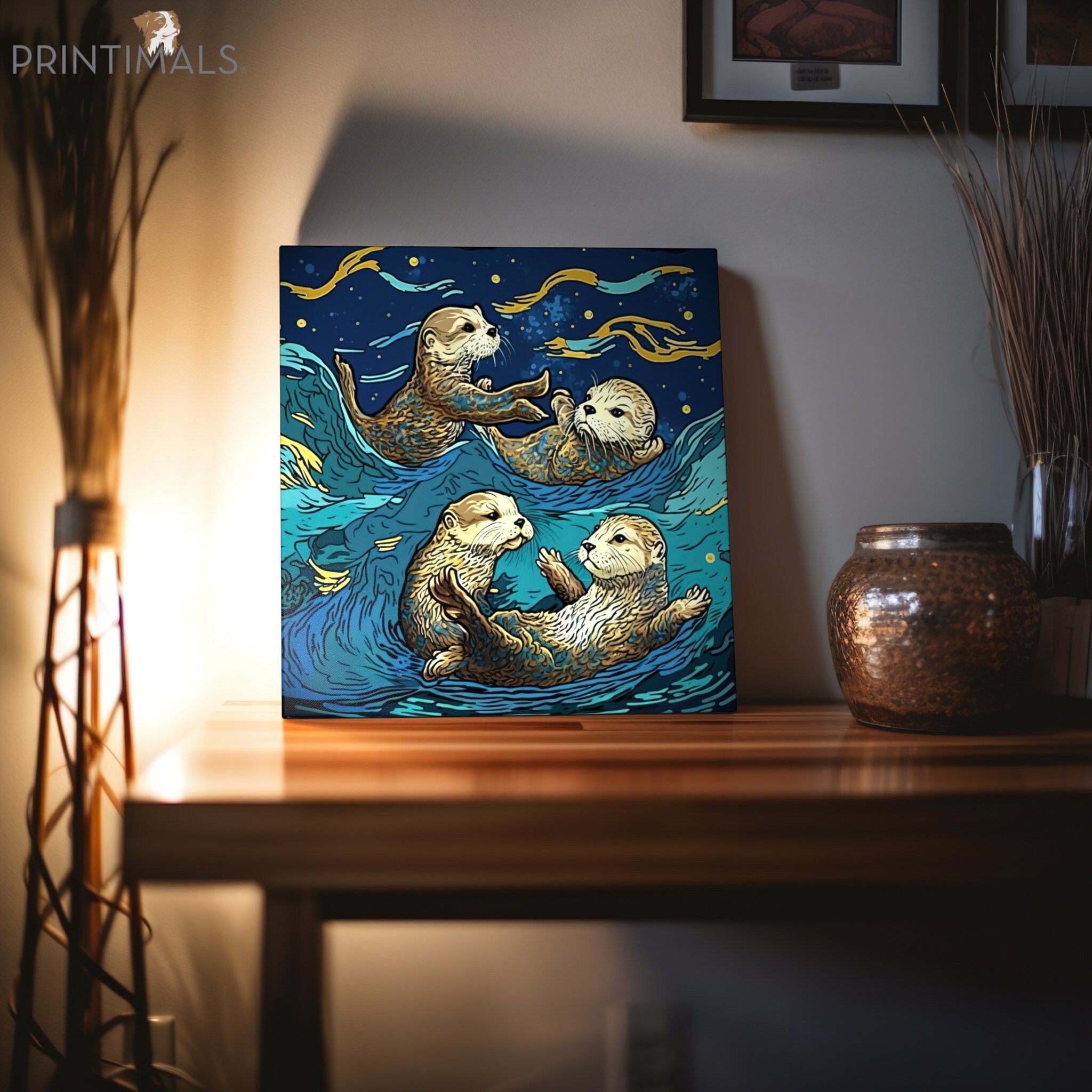 Otters Printable, Otters Print, Otters Poster, Otters, Wall Art, Gift