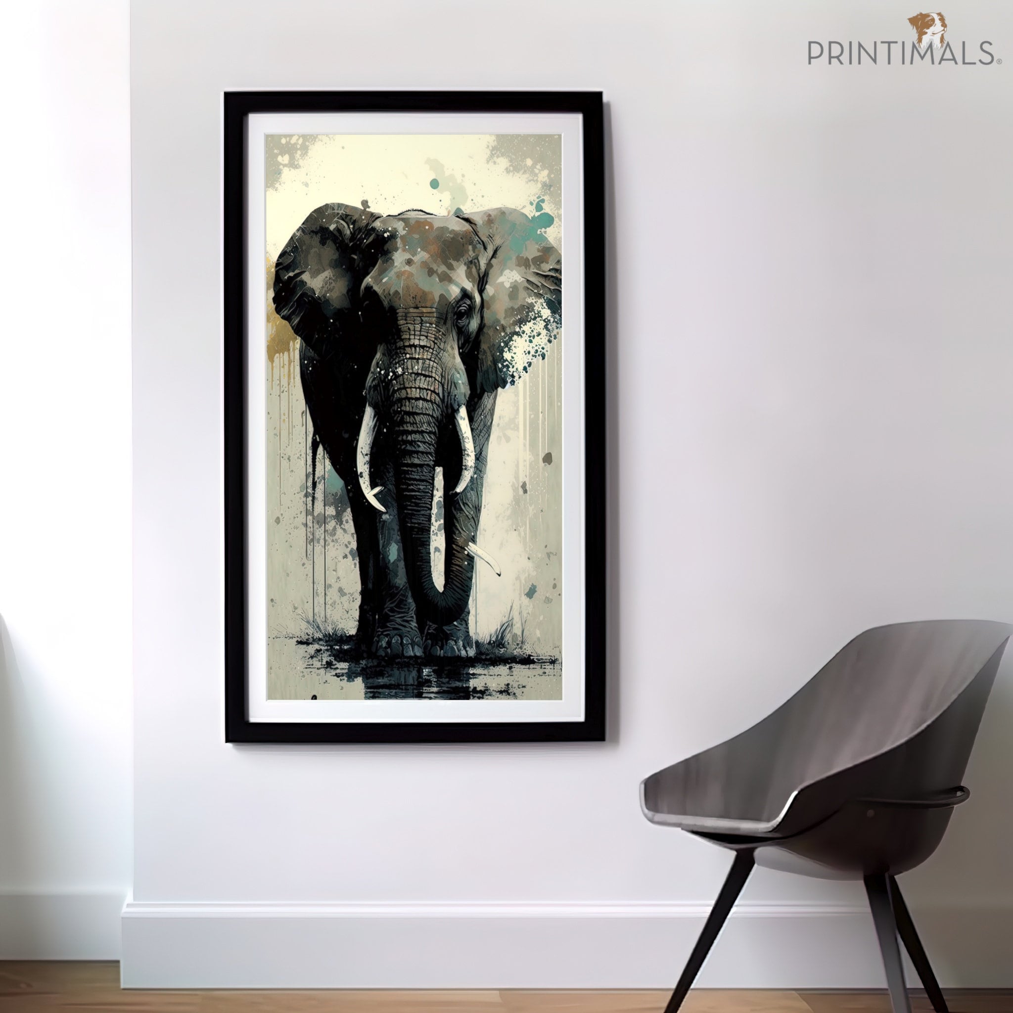 travis scott elephant print