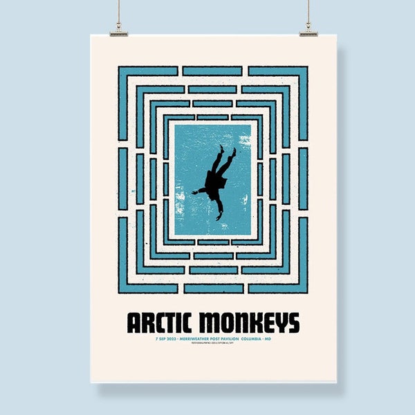 Arctic Monkeys 7 Sep 2023 Poster