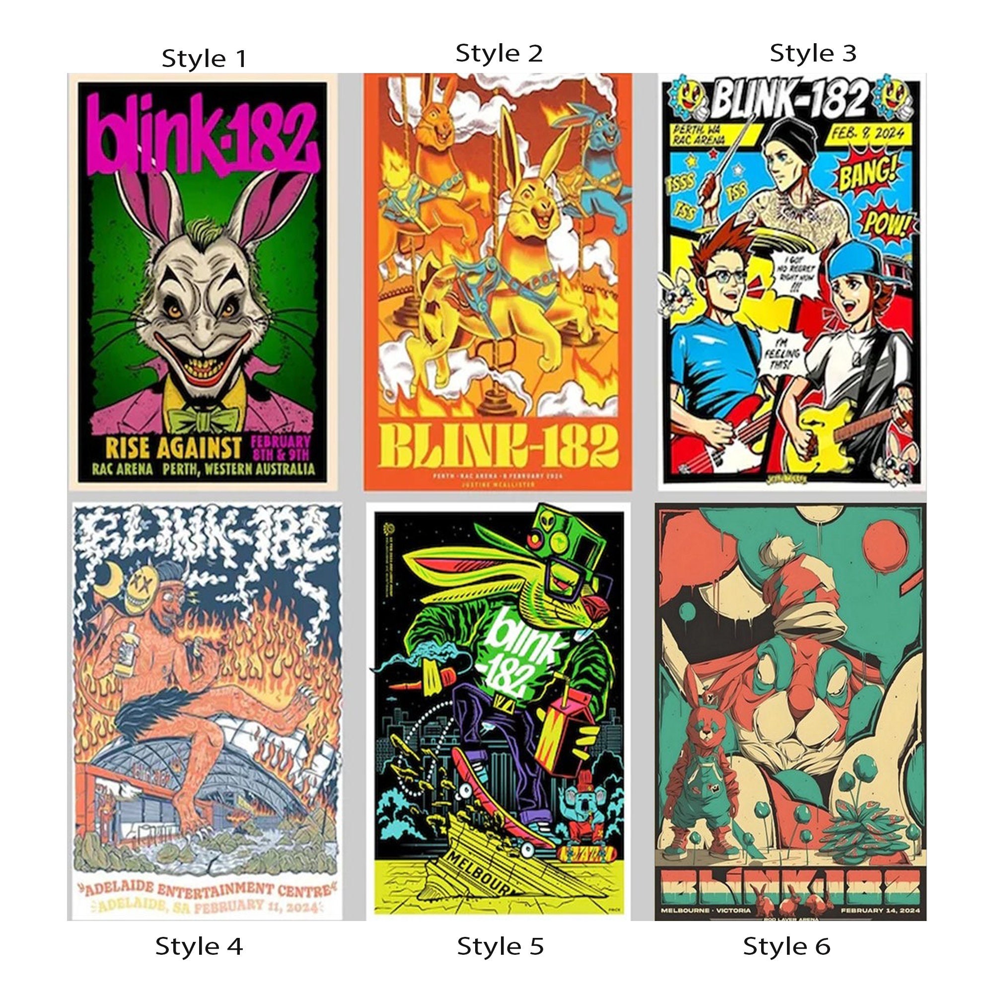 Discover B182 Brisbane Entertainment Center Brisbane, QLD 02.21.2024 Poster