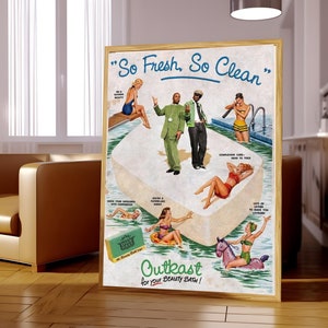 Outkast So Fresh, So Clean Vintage Poster