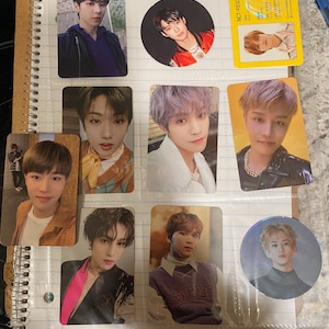 Kpop NCT Stray Kids Fotokarten