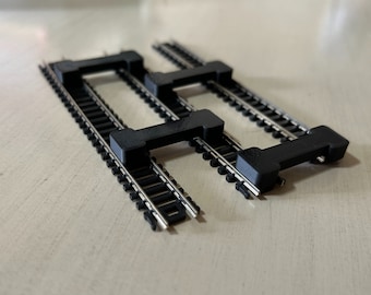 N Scale Parallel Train Track Laying Spacer Tool SET of 4