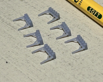 N Scale 1:160 Mail Box Set of 5 x6