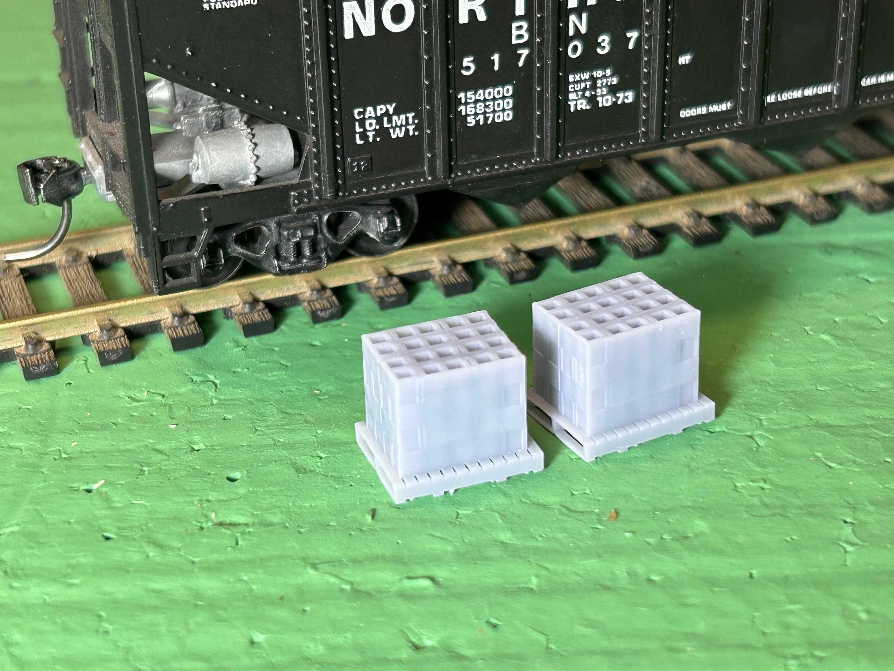 Accessori Per Plastico Ferroviario Set 48 Barili Da 55 Galloni Su - Foto 5