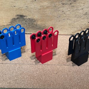 HO Scale Train Wheel Painting Jig Tool Multiple Colors Available Weathering Mask