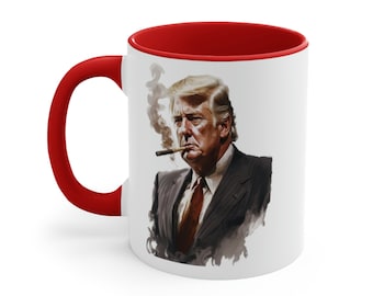 Donald Trump 2024 Coffee Mug, Funny Trump Coffee mug, Perfect Gift for Fathers day or dad, Based Political Mugs, MAGA Mug