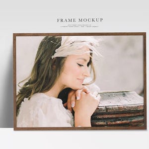 Frame mockup in home interior, Frame Mockup Bundle - Customizable Digital Download for Your Art & Photos